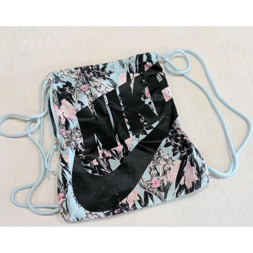 Nike Draw-String Bag Swoosh Logo Backpack